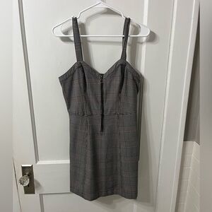 Plaid Grey Women's jumper